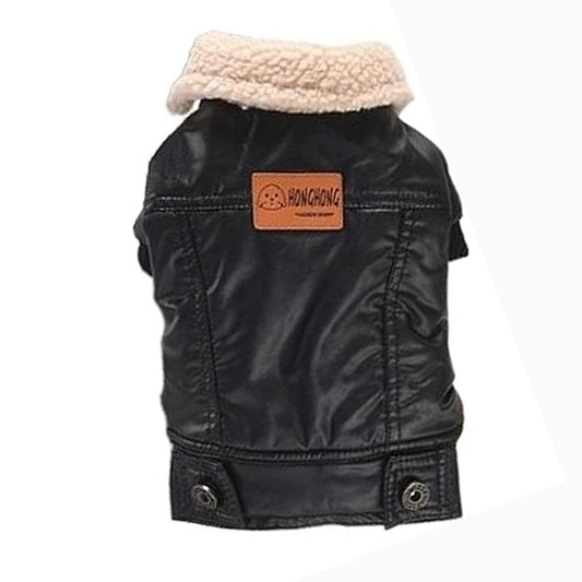 Elvis Dog Jacket (Black) by Doggy Doo Little